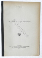 P. Peola - Gli Statielli E L'Agro Alessandrino - 1943 - Sonstige & Ohne Zuordnung