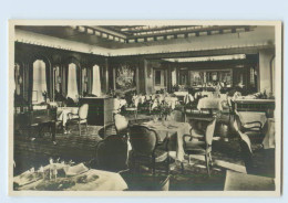 W9B41/ Dampfer Bremen Sonnendeck-Restaurant Foto AK Ca.1935 - Steamers