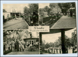 W8Y28/ Dresden Pioniereisenbahn Liliputbahn Foto AK 1964 - Autres & Non Classés