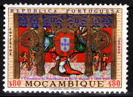 MOZAMBIQUE 1969 King Manuel I, 500th Birth Anniversary. Arms Art. Omnibus, MNH - Mozambique