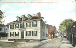 32200599 Newport_Rhode_Island Vernon House Headquarters Gen Rochambeau - Sonstige & Ohne Zuordnung