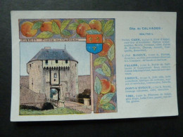 T2 - La France Qu'il Faut Connaître - Edition Des Pastilles VALDA - Département Du Calvados - Werbepostkarten