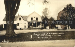 32041727 Plymouth_Vermont Birthplace Borhood Home Of President Colidge - Autres & Non Classés