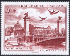 France 2023 -Timbre Issu De L'Affiche POSTE AÉRIENNE Paris Pont Alexandre III « C.I.T.T. PARIS 1949 » - CITT - YT 94A ** - 1960-.... Nuovi