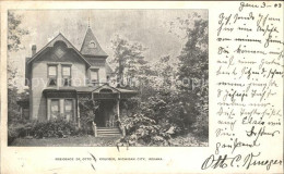 31735431 Michigan_City_Indiana Residence Of Otto C. Krueger - Altri & Non Classificati