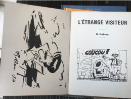 L'Étrange Visiteur EO DEDICACE BE 01/1981 Rublon (BI2) - Dediche