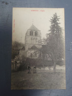 Cpa  Aubevoye - L'Eglise 1921 - Aubevoye