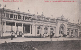 Charleroi - Exposition De 1911 - Pavillon Et Terrasse DELHAIZE - Charleroi