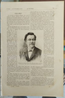 LA NATURE 703 / 20-11-1886. PAUL BERT AUXERRE. PESQUIERS HYERES - Revues Anciennes - Avant 1900