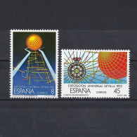 ESPAÑA 1988. EXPO SEVILLA 92. SERIE COMPLETA ** EDI 2553/2554, YT 2553/2554, Mi 2818/2819 - Unused Stamps