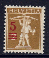 Suisse // 1915-1939 // 1920-1921 // Fils De Tell Neuf ** MNH No. 147 - Neufs