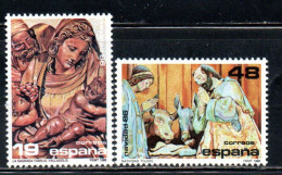 SPAIN ESPAÑA SPAGNA 1986 CHRISTMAS NATALE NOEL WEIHNACHTEN COMPLETE SET SERIE COMPLETA MNH - Unused Stamps