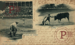 TOROS. FUENTES CAMBIANDO. UN ADORNO. HAUSER Y MENET. TAUROMAQUIA. BULLFIGHTING. CORRIDA. TAUREAUX - Corridas