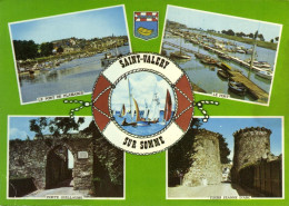 SAINT VALERY SUR SOMME - LE PORT DE PLAISANCE - PORTE GUILLAUME - TOURS JEANNE D'ARC - LE PORT - Saint Valery Sur Somme