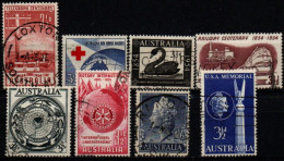 AUSTRALIE 1954-5 O - Used Stamps