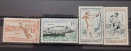 France Yvert 1190 à 1193** Année 1958. Série Complète MNH. - Neufs
