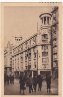 ESPAGNE. MADRID . AVENIDA DE PI Y MARGALL. " UN PASEO POR MADRID ". ANNEE 1927 + TEXTE + TIMBRE. - Madrid