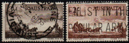 AUSTRALIE 1955 O - Usati