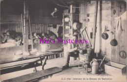 Switzerland Postcard - Interieur De La Cabane De Barberine DZ194 - Autres & Non Classés