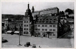 Rudolstadt/Thür. - Marktplatz Mit Schloss Heidecksburg - Rudolstadt