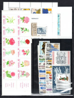 Monaco - Année Complete 1995 N** MNH Luxe , YV 1971 à 2025 Avec 2009A à 2009H , Cote 158 Euros - Años Completos