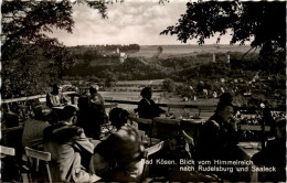 Naumburg - Bad Kösen - Blick Vom Himmelreich Nach Rudelsburg Und Saaleck - Naumburg (Saale)