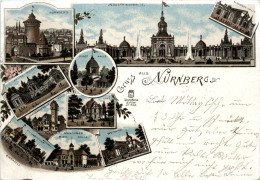 Gruss Aus Nürnberg - Litho - Nuernberg