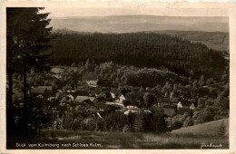 Saalfeld/Saale - Blick Vom Kulmberg Nach Schloss Kulm - Saalfeld