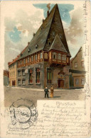 Goslar - Brusttuch - Litho - Goslar