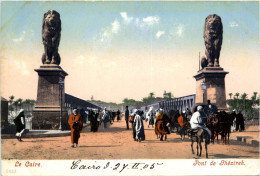 Kairo - Pont De Ghezireh - Le Caire