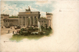 Berlin - Brandenburger Tor - Litho - Porta Di Brandeburgo