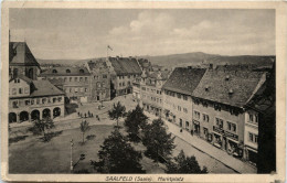 Saalfeld/Saale - Marktplatz - Saalfeld