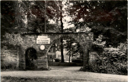 Schwarzburg/Thür. - Eingang Zur HO-Gaststätte Fasanerie - Saalfeld