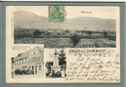 CPA (67) DAMBACH-la-VILLE - Carte GRUSS Multivues De 1903 - Dambach-la-ville