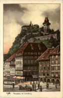 Graz/Steiermark - Hauotplatz Mit Schlossberg - Graz