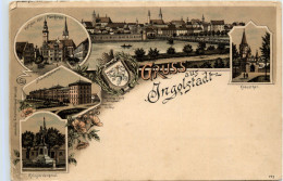 Gruss Aus Ingolstadt - Litho - Ingolstadt