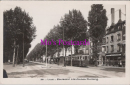 France Postcard - Lille, Boulevard Lille-Roubaix-Tourcoing   DZ195 - Lille