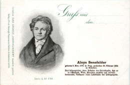 Aloys Senefelder - Historische Persönlichkeiten