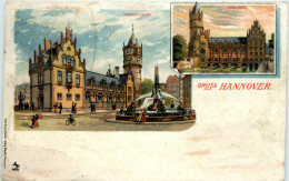 Gruss Aus Hannover - Litho - Hannover