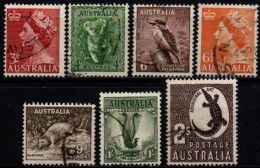 AUSTRALIE 1956-7 O - Usati