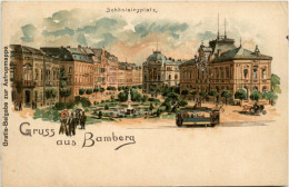 Gruss Aus Bamberg - Litho - Bamberg