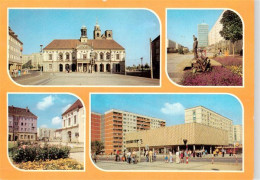 73897971 Magdeburg Rathaus Karl Marx Strasse Mit Erich Weinert Denkmal Und Haus  - Maagdenburg