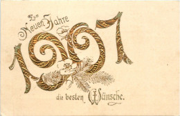 Jahreszahl 1907 - New Year