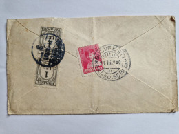 Romania, Local Cover Bucarest With 2 Postage Due, Taxa De Plata Stamps - Briefe U. Dokumente