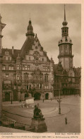 73897916 Dresden Elbe Koenigliches Schloss Mit Schlossturm  - Dresden