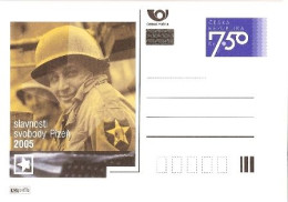 CDV A 113 Czech Republic Liberation Of Plzen/Pilsen By The US Army 2005 - Cartes Postales