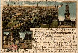 Gruss Aus Braunschweig - Litho - Braunschweig