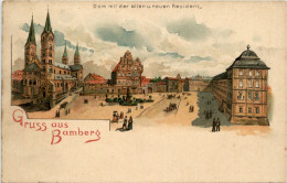 Gruss Aus Bamberg - Litho - Bamberg