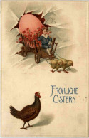 Ostern - Prägekarte - Ostern