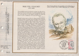 FRANCE - Max-Pol FOUCHET (1913-1980), écrivain - N° 684 Du Catalogue CEF - 1980-1989